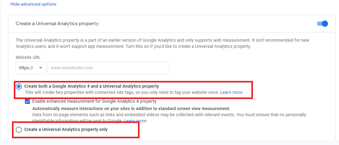 Google-analytics-advance-property-setup